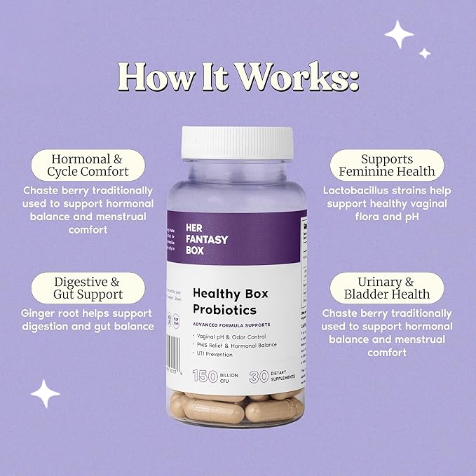 Her Fantasy Box | Healthy Box Probiotics 3 Pack