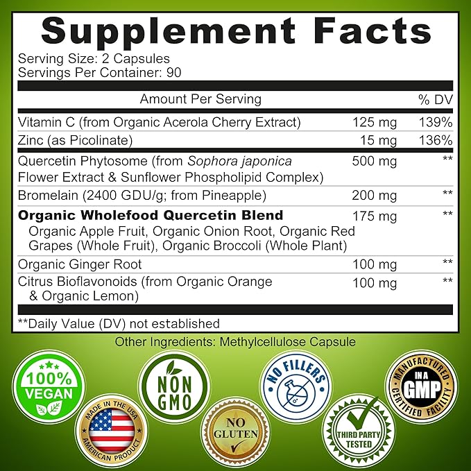 Vegan Bone Immune &amp Hormonal Support Trio – Plant-Based Calcium Magnesium Zinc + D3 K2 &amp Turmeric + Quercetin with Bromelain Vitamin C Zinc + DIM 200mg &amp BioPerine® in Delayed-Relea