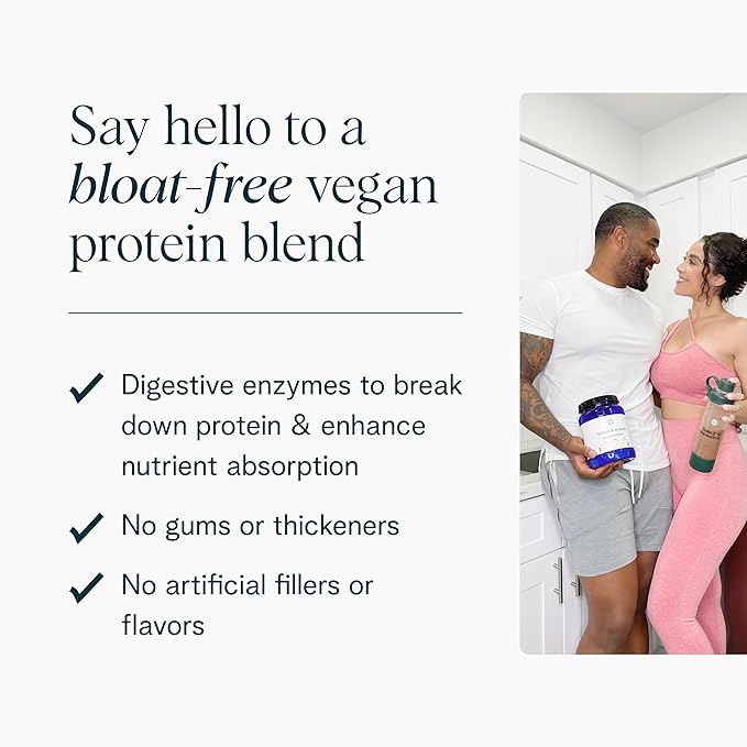 Ora Organic Vegan Protein Powder - 23g Plant-Based Protein Powder for Women and Men | Clean Protein Source Keto Friendly Gluten Free Paleo Dairy-Free Soy-Free - Vanilla Chai - 20 Servings