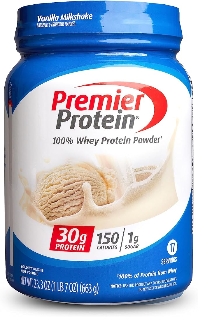 Premier Protein Powder &amp Premier Liquid Protein Shake Caramel 30g Protein 1g Sugar 24 Vitamins &amp Minerals Nutrients to Support Immune Health 11.5 fl oz Bottle (12 Pack)
