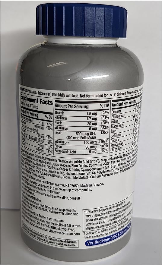 Centrum Silver Men 50+ 275 Tbs