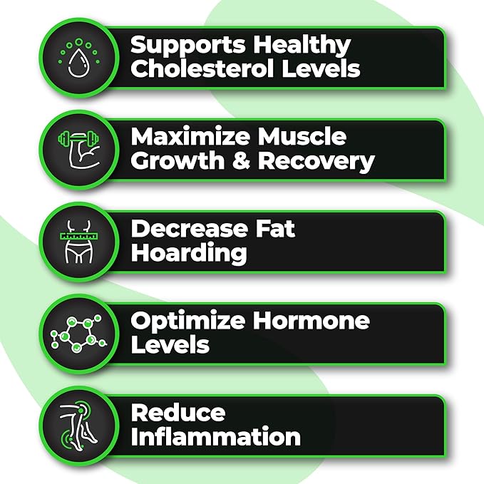 Species Nutrition Omegalyze Support Supplements Essential Fatty Acid Formula Supplement to Help Maximize Recovery Omega 36 and 7 Formula180 Capsules