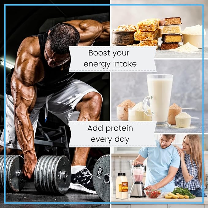 It's Delish Soy Protein Powder 28 Oz Reusable Jumbo Jar | Plant-Based Bulk Protein Powder Unflavored for Drinks Shakes Meal Replacement | No Sugar Added Vegan Gluten &amp Milk Free Keto Kosher