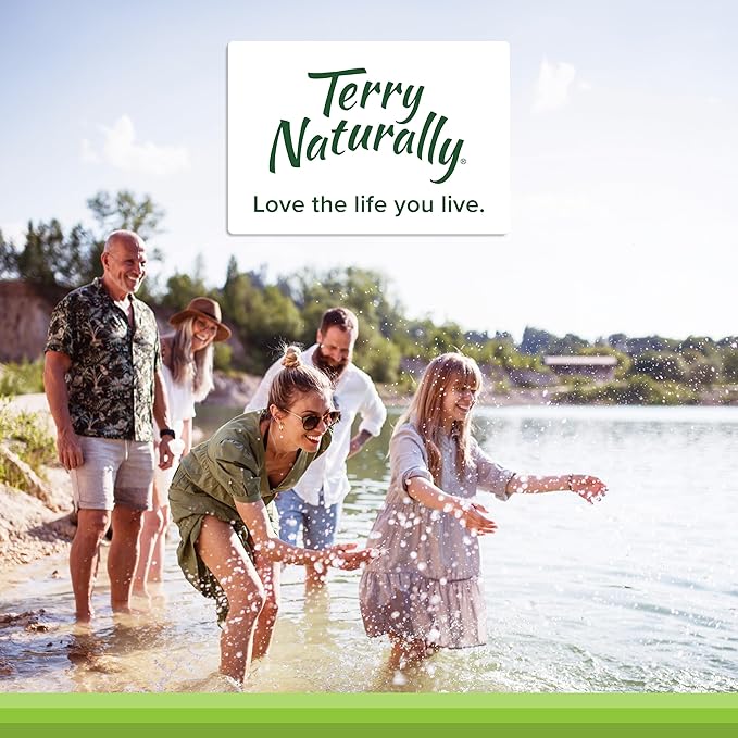 Terry Naturally CuraMed 100 mg Curcumin Complex - Enhanced Absorption Curcumin Supplement with Turmeric - Brain &amp Liver Health Support Supplement - Vegan Dietary Supplement - 60 Chewable Tablets