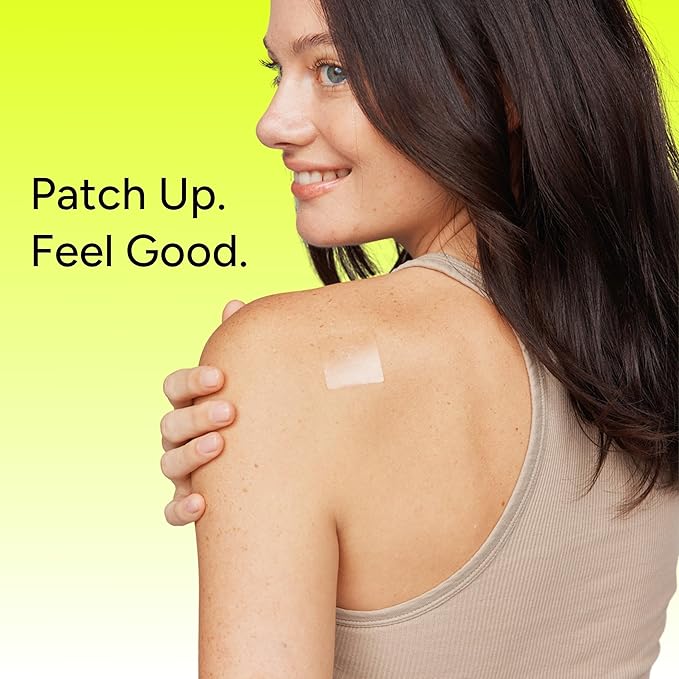 The Patch Remedy Happy Patch | 5-HTP L-Theanine Rhodiola Inositol B6 Vitamin D3 | 30 Patches