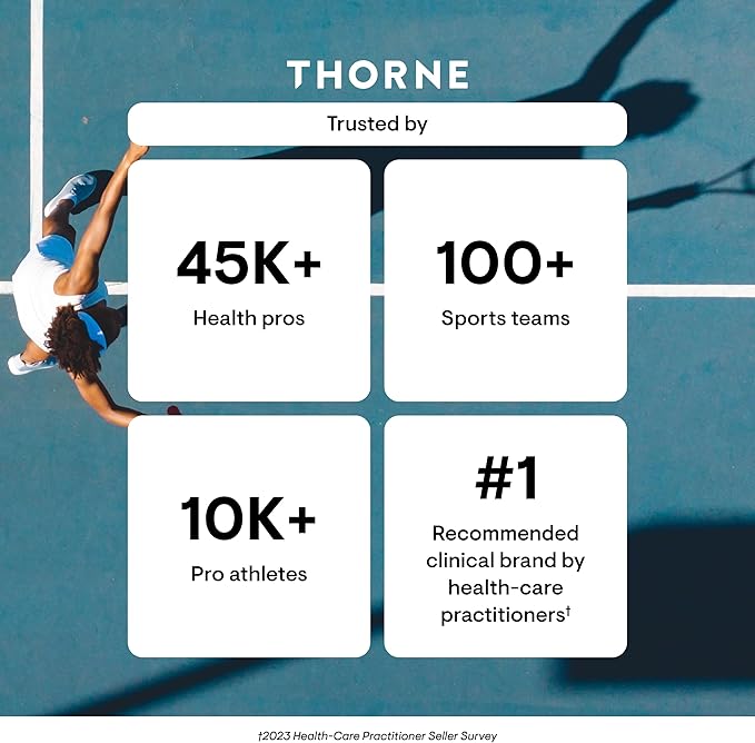 THORNE - Super EPA - Omega-3 Fish Oil Supplement with EPA &amp DHA from Sustainably Sourced Fish - Supports Brain Skin Joint &amp Heart Health* - Third-Party Certified - Gluten &amp Dairy-Free -