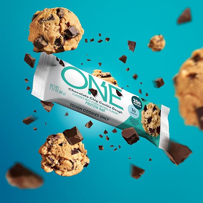 ONE Protein Bars Sampler Variety Pack Gluten Free with 20g Protein and 1g Sugar Pantry Staples 2.12 oz (8 Count)