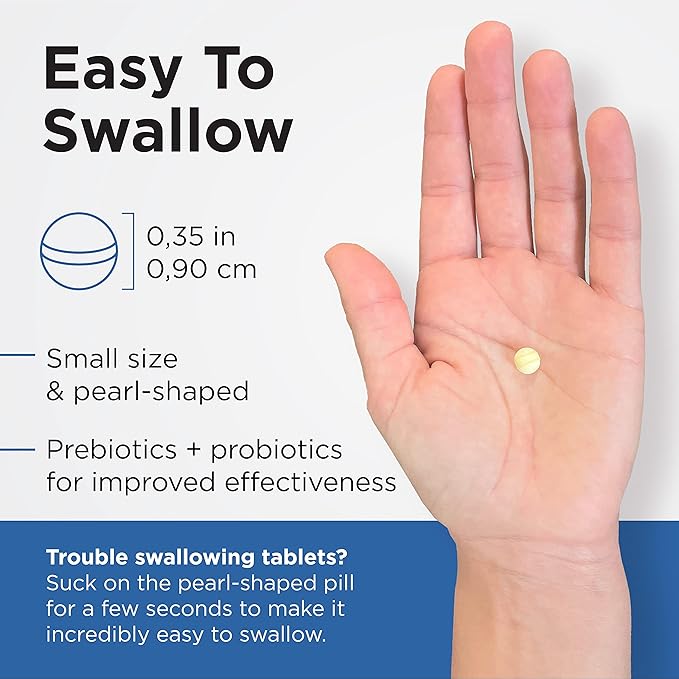 Earth's Pearl Probiotics for Women &amp Men &amp Kids - Pearl-Shaped Probiotic &amp Prebiotics &amp Vaginal Probiotics for Women Promotes Healthy Vaginal Odor &amp pH Balance for Women with BIO-T