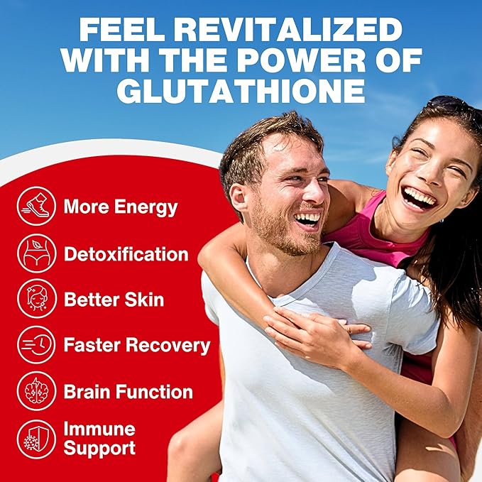 Liquid Liposomal Glutathione Spray - Maximum Absorption Glutathione Supplement with NAC Ashwagandha Glutamine Ascorbic Acid - Sublingual Easy Use - Immune &amp Detox Support - 4oz