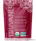 Truvani Vegan Pea Protein Powder | Chocolate Strawberry | 20g Organic Plant Based Protein | 20 Servings | Keto | Gluten &amp Dairy Free | Low Carb | No Added Sugar