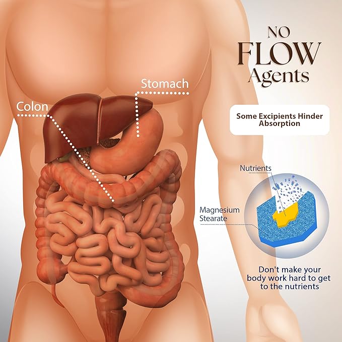 Dr. Clark Magnesium Sulfate USP (Epsom Salt): 1030 mg Magnesium Supplement for Digestive Support and Wellness 100 Gelatin Capsules