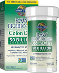 Garden of Life Probiotics for Women and Men - Raw Probiotics Colon Care 50 Billion CFU and Enzymes Shelf Stable Once Daily Acidophilus Probiotic for Regularity and Immune Health Support 30 Capsules