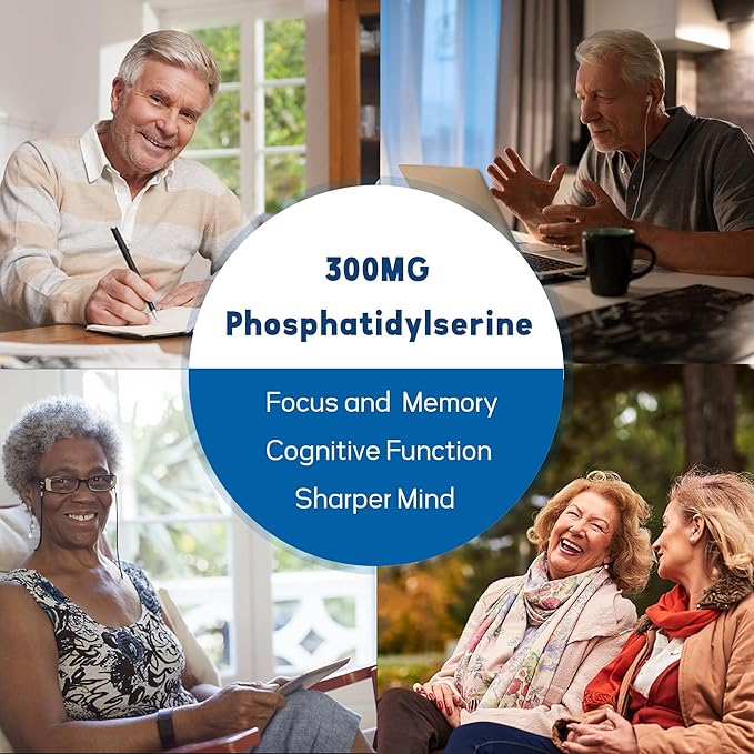 Sugar Free Phosphatidylserine Gummies + Fiber Gummies for Adults