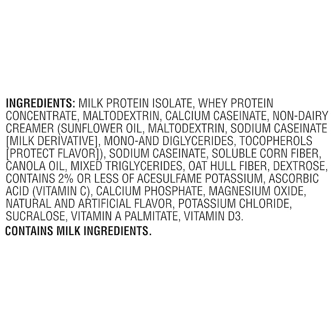 Muscle Milk Genuine Protein Powder Banana Crème 1.93 Pounds 13 Servings 32g Protein 4g Sugar Calcium Vitamins A C &amp D NSF Certified for Sport Energizing Snack Packaging May Vary