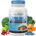 Methylated Mens Multivitamins - Daily Mens Vitamins with 44 Organic Whole Food - Multivitamin for Men with Iron &amp Fermented Nutrients - Vegan Daily Vitamin for Men with B-Complex Probiotics Omeg