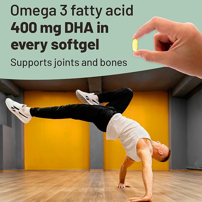 Vegan Vitality Immunity Booster Bundle 6 Months - Vegan Multivitamins and Vegan Omega 3 Algae Oil. High Strength Plant Based Formula for Immunity Energy Overall Health for Vegans and Vegetarians