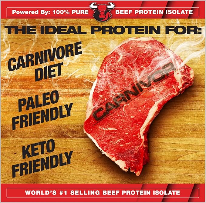 MuscleMeds Carnivor Beef Protein Isolate Powder Fruit Punch 4 lb