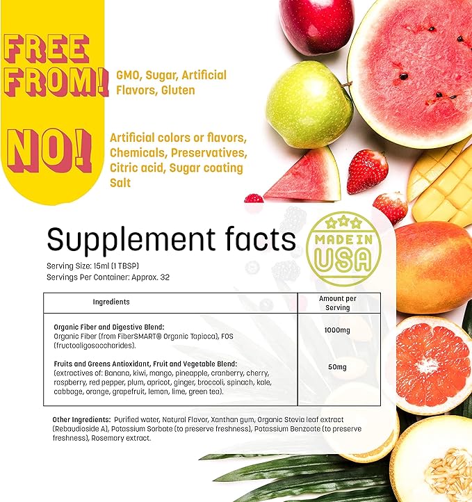 Liquid Kids Multivitamin and Immune Support - Organic Elderberry Syrup | 31 Vegan Minerals &amp Multi Vitamins for Kids | 20 Fruit Extracts Toddlers | No Sugar NO Artificial Flavor 100% Vegetarian