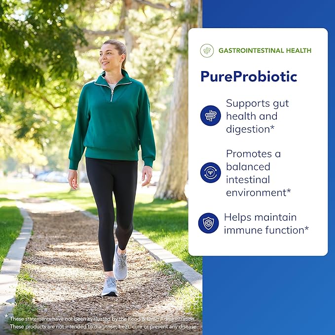 Pure Encapsulations PureProbiotic | Allergen-Free Multi-Strain Probiotic Formula for Immune and Gastrointestinal Health* | 60 Capsules