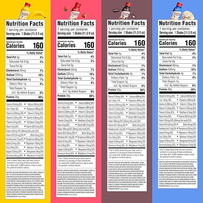 Premier Protein Shake8 Flavor Variety Package30g ProteinNo Added Sugar24 Vitamins &amp Minerals to Support Immune Health11 fl oz (Packaging May Vary)(Pack of 16)