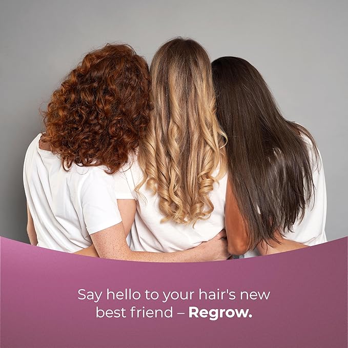 PUREHEALTH RESEARCH ReGrow - Hair Growth Vitamins - with Saw Palmetto Biotin Collagen Zinc Iron Iodine Selenium &amp More - Hair Supplements for Women &amp Men - 60 Capsules