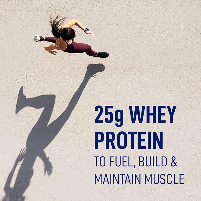 LeanFit WHEY Protein Cookies &amp Cream - 100% Whey Protein Powder 25g Protein Per Serving - Grass-Fed Gluten-Free BCAAs Amino Acid - 26 Servings 1.88 lb Tub