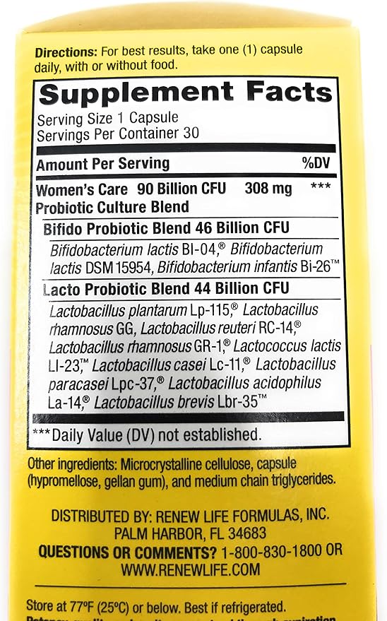 Women PROBIOTIC 90B UF