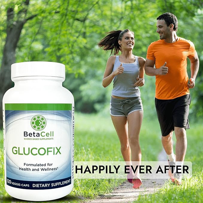 Glucofix - Berberine Supplement - Herbal Supplement with Cinnamon Gymnema Berberine Bitter Melon and Turmeric - 120 Capsules