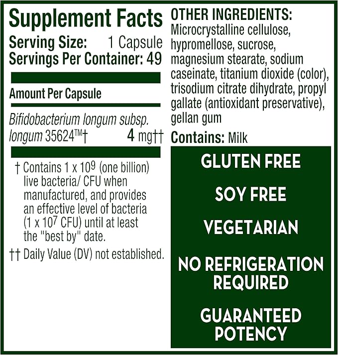 Align Probiotic Supplement Capsule 49 Count (Packaging May Vary) (Pack of 2)