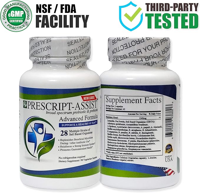 Prescript-Assist(Added Pea Protein)- 2pack (180Caps)