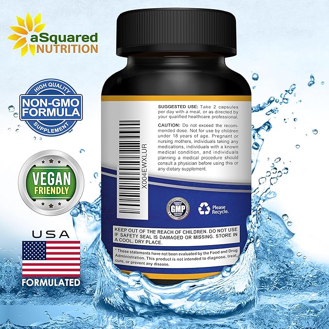 Magnesium Glycinate 1000mg with Vitamin D3 &amp B6-500mg per Capsule - Pure Elemental Mag Supplement Complex for Sleep Muscle Bone Health - Replace Gummies Tablets &amp Powder - 120 Capsules