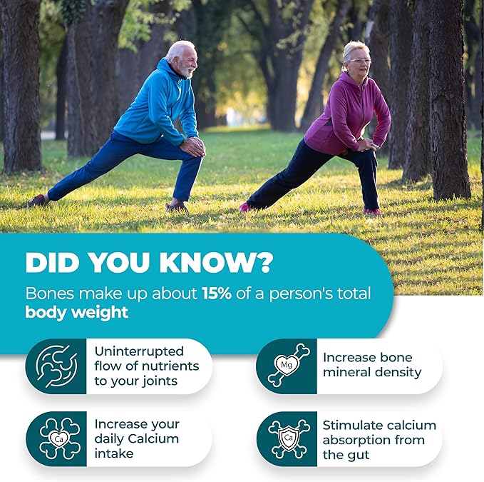 PUREHEALTH RESEARCH Bone Health Formula Calcium &amp Magnesium Supplement - with Iron Zinc Copper Vitamin D C K2 &amp More - Bone &amp Joints Vitamins for Women &amp Men 150 Capsules