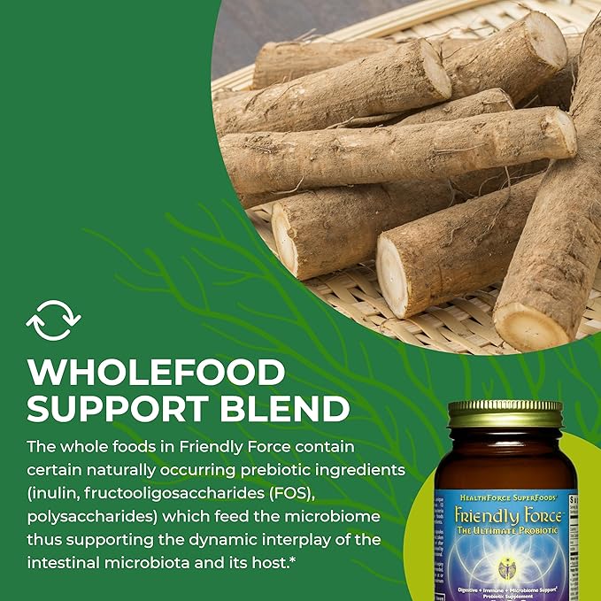 HEALTHFORCE SUPERFOODS Friendly Force - Capsules - 60 Vegan Capsules