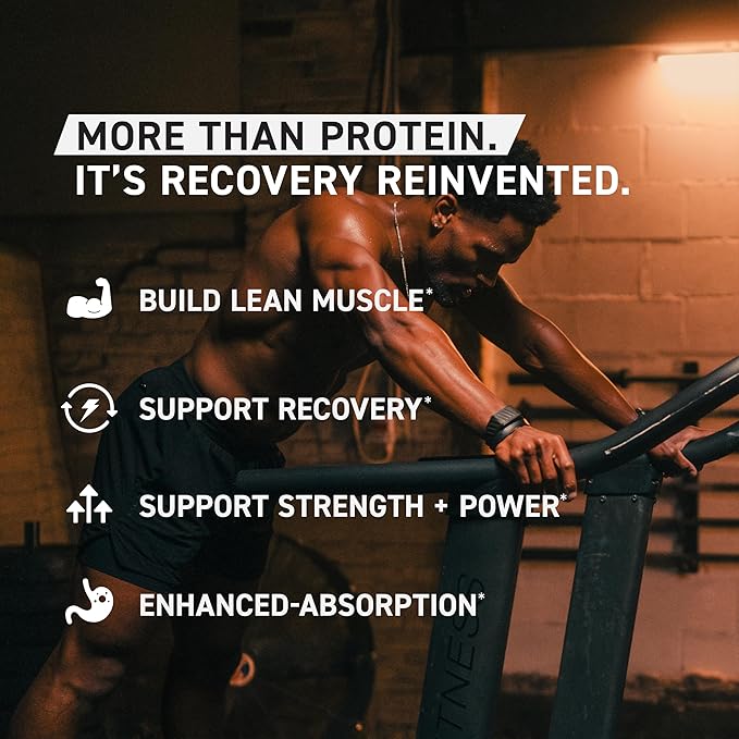 Kaged Post Workout Protein Powder | Iced Lemon Cake | Whey Protein Creatine Glutamine &amp Betaine | Re Recovery Drink | Supports Muscle Building | Supplements for Men &amp Women | 20 Servings
