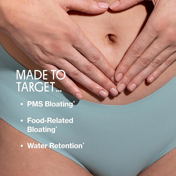 Love Wellness Bye Bye Bloat | Digestive Enzymes for Fast Acting Bloating Relief for Women | Helps Reduce Water Retention &amp Gas Relief | Supports Digestive Health with Fenugreek &amp Dandelion | 6