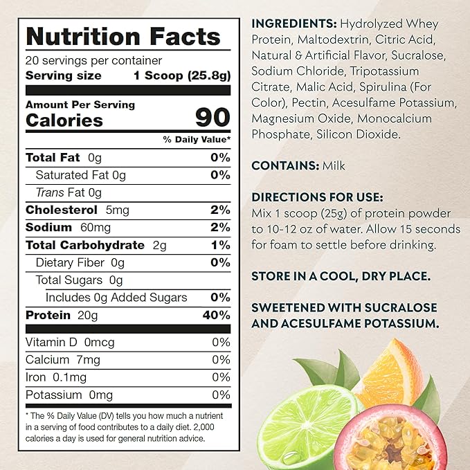 Myprotein Clear Whey Isolate Protein Powder 20 Servings (1.1lbs) Fruity Mike and IKE Caribbean Punch Drink Mix 20g Protein per Serving Daily Drink for Superior Performance