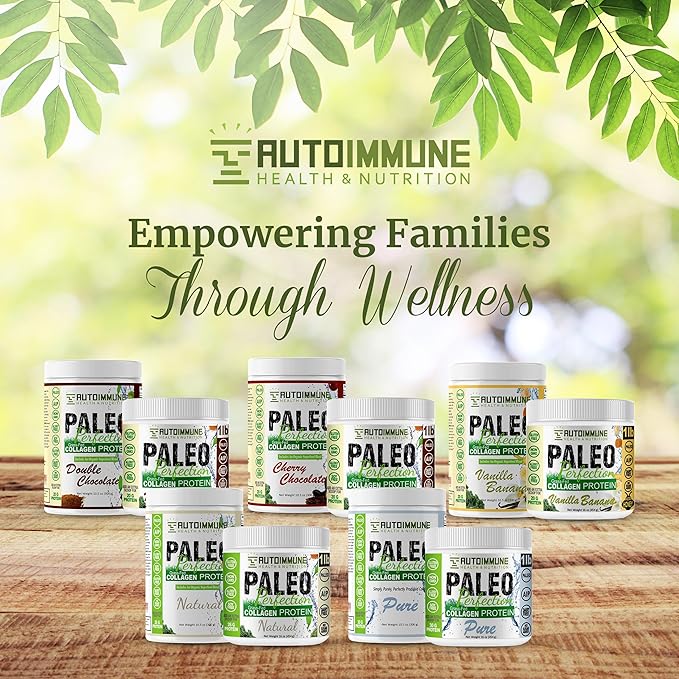 Paleo Perfection Pure Grass Fed Beef Collagen Protein Powder - Paleo Keto SCD &amp AIP Protein Powder - Collagen for Women &amp Men - Soy Gluten Dairy Free &amp Non GMO 1 lb Protein Powder