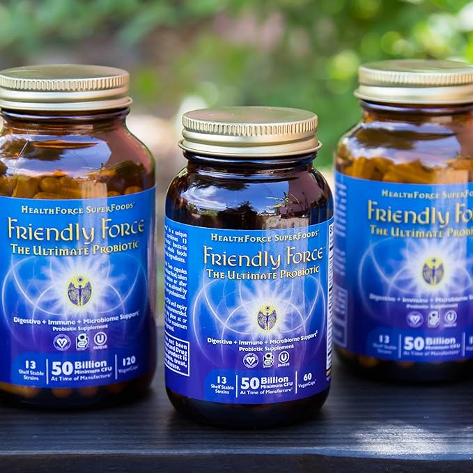 HEALTHFORCE SUPERFOODS Friendly Force - Capsules - 60 Vegan Capsules