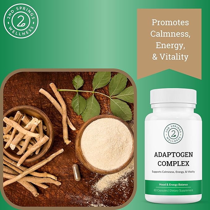 Adaptogen Complex &amp Vitamin D3+K2 Chewables Bundle