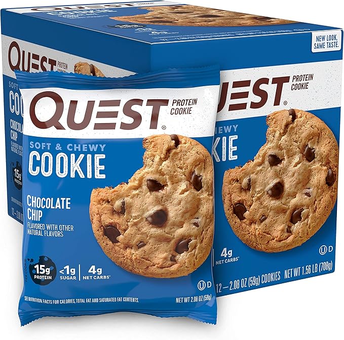 Quest Nutrition Protein Treats Bundle - Peanut Butter Cups Cookies and More (12 + 12 + 12 Count)