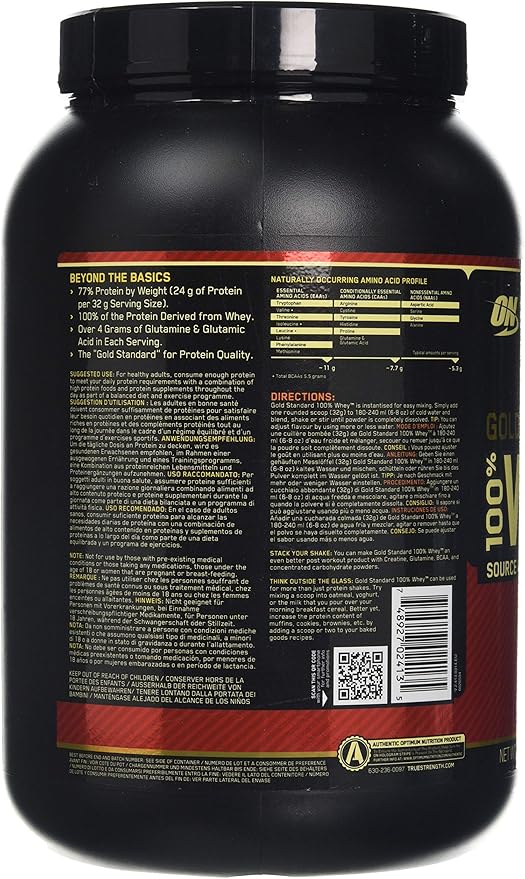 Optimum Nutrition Gold Standard 100% Whey Extreme Milk Chocolate - 2 lbs