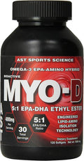 AST Sports Science Bioactive Omega-3 EPA Amino Hybrid Myo-D  120 softgels