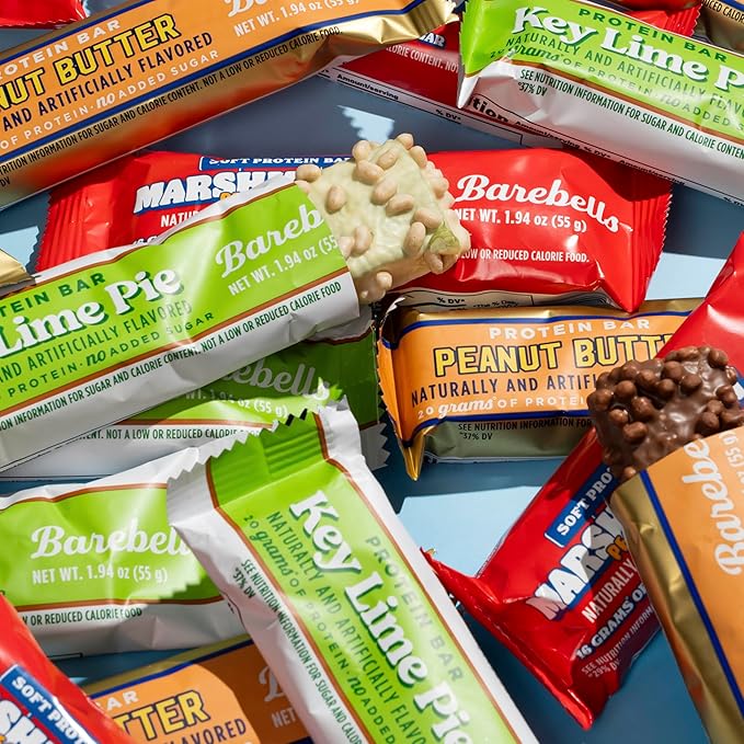 Barebells New On The Block Bundle (3 Mix Pack) – 36 Total Bars High Protein Snacks with 16g and 20g Protein &amp No Added Sugar – On-the-Go Breakfast or Post-Workout Treat