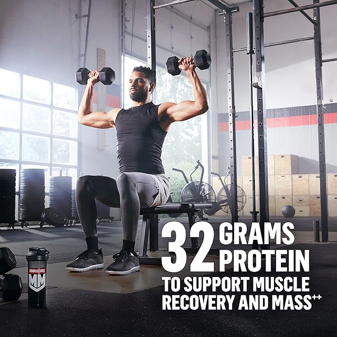 Muscle Milk Pro Series Protein Powder Supplement Intense Vanilla 5 Pound 28 Servings &amp Gainer Protein Powder Vanilla Creme 32g Protein 5 Pound