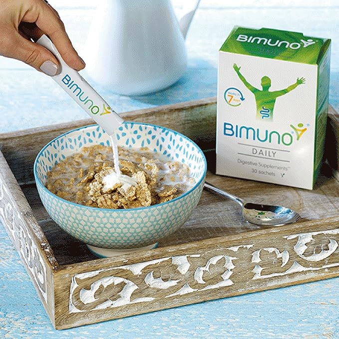 BIMUNO Immunity Food Supplement | Prebiotic Multivitamin for Women Men &amp Kids | Immune System Support with Vitamin D3 C &amp Zinc | Vegetarian Gluten Free Halal Kosher | (.)