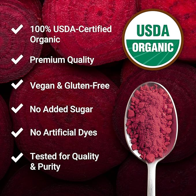 Force Factor ProbioSlim Akkermansia 60 Capsules Total Beets Organic Beetroot Powder Superfood to Boost Daily Nutrition USDA Organicand Non-GMO Beet Supplement Unflavored 90 Servings