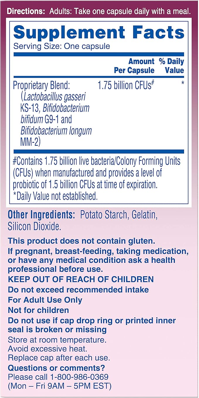 Phillips' Colon Health Probiotic Supplement - 30 Capsules Pack of 6