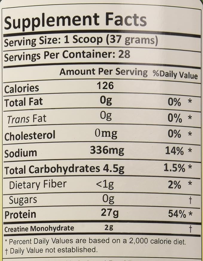 Hydrolyzed Beef Protein Supplement Chocolate 2.3 Pound