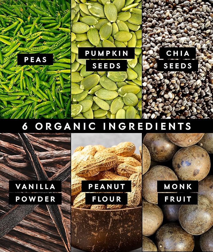 Truvani Vegan Pea Protein Powder | Peanut Butter | 20g Organic Plant Based Protein | Single Serving Travel Packets | 10 Servings | Keto | Gluten &amp Dairy Free | Low Carb | No Added Sugar (Pack of 2