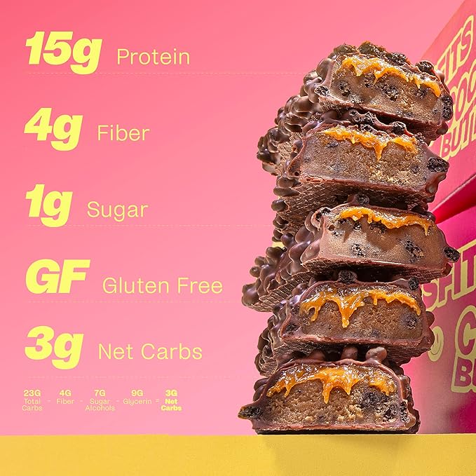 Misfits Vegan Protein Bars - Speculoos Cookie Butter | Nutrition Bars - 15g Protein 1g Sugar Plant-based Low Carb Non-GMO Gluten Free Snacks | Pack of 12